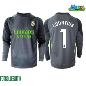 Real Madrid Thibaut Courtois #1 Målvakt Tredje Tröja 2025-26 Långärmad